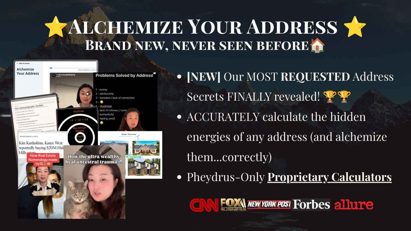 Turn Any Address Into Your Abundance Code
