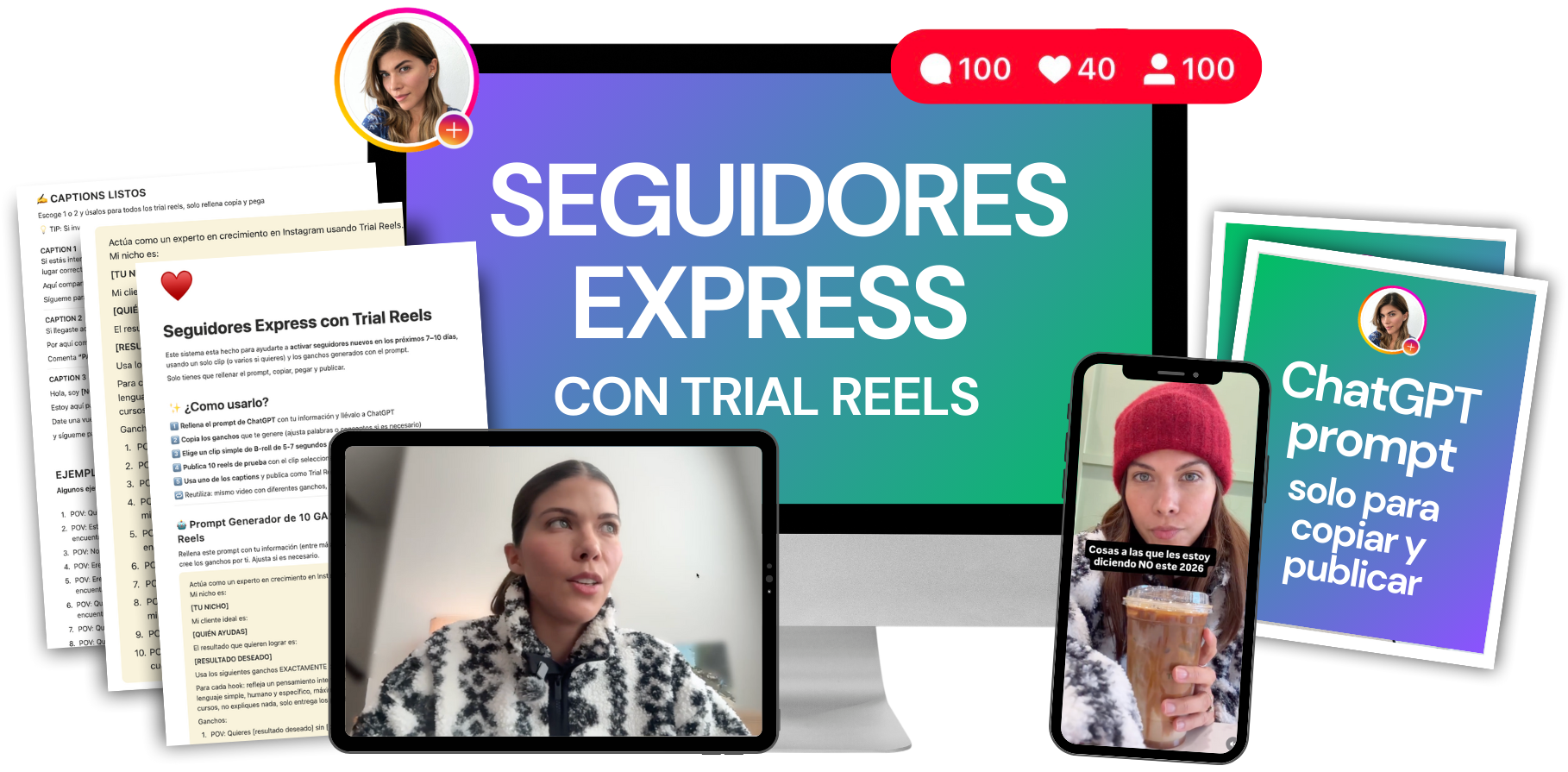 Seguidores Express con Trial Reels