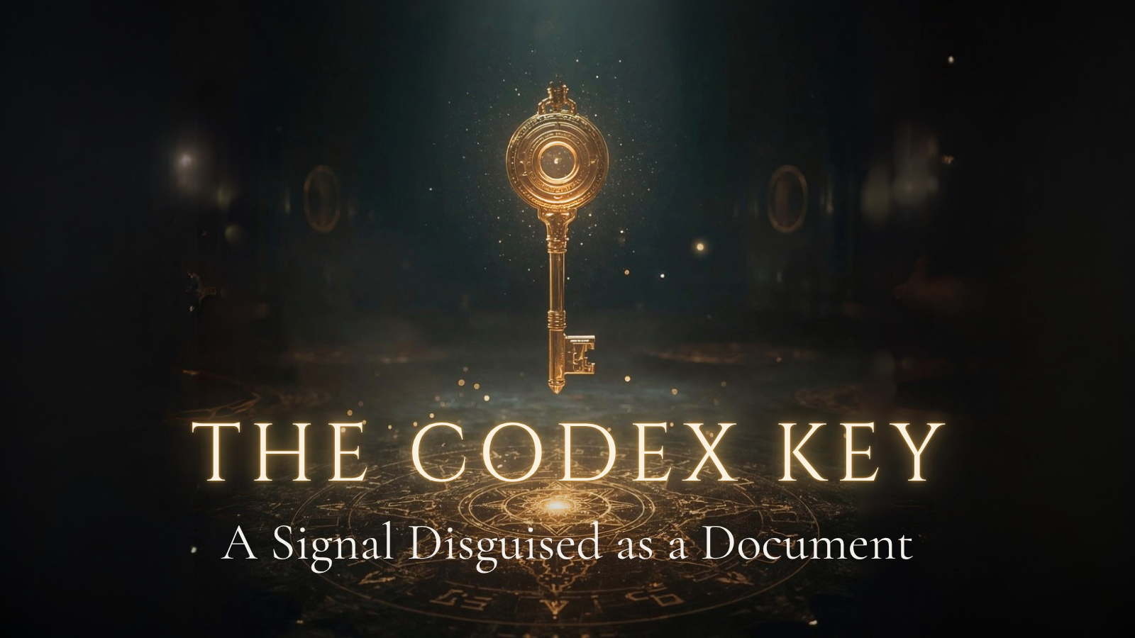 Codex Key Down The Codex Key